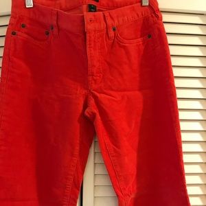 Like new J Crew hip-slung cord pants
